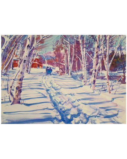 MFA First Snow Holiday Cards