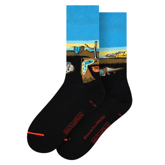 The Persistence of Memory Men's Sock