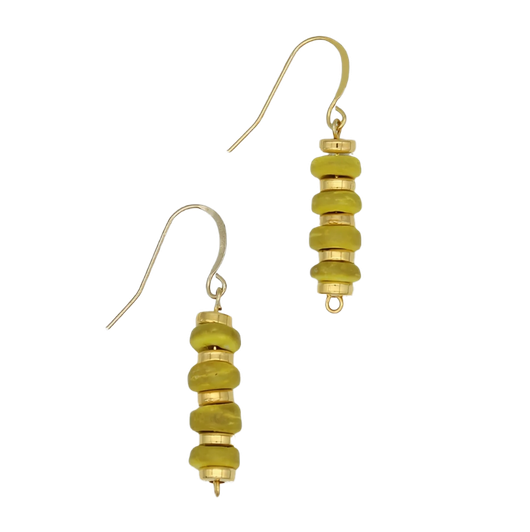 Yellow Roca Drop Earrings