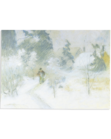 MFA Snow Scene Holiday Cards