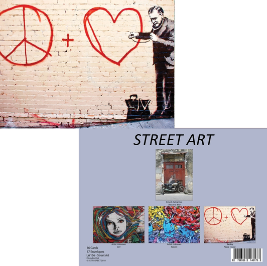 Street Art Note Card Box