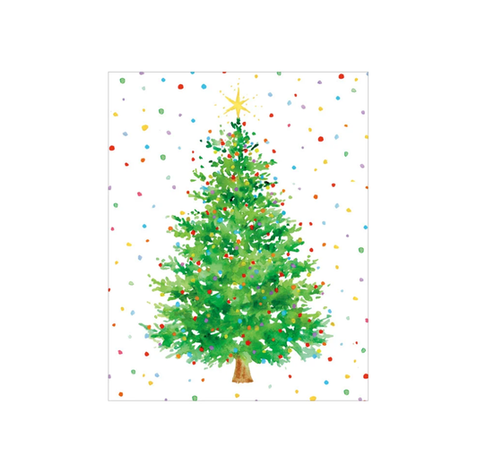 Dotted Tree Holiday Cards