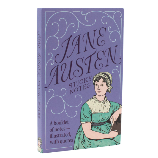 Jane Austen Tri-fold Sticky Notes
