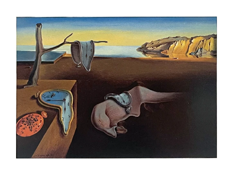 Dali Persistence of Memory 11x14 Matted Print