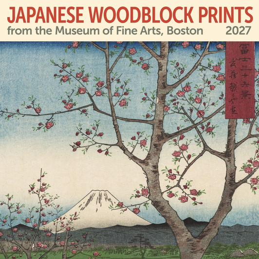 MFA Boston Japanese Woodblock 2027 Wall Calendar