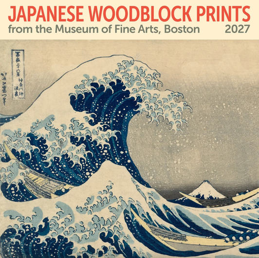 MFA Boston Japanese Woodblock 2027 Mini Wall Calendar