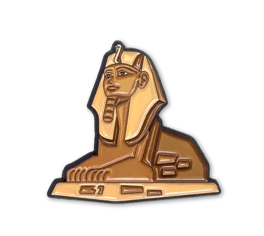 Sphinx Enamel Pin