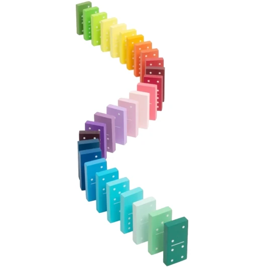 Gradient Dominoes