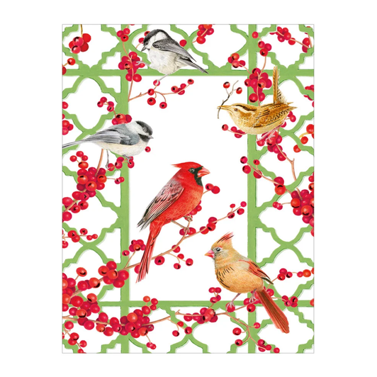 Birds and Berries Holiday Cards
