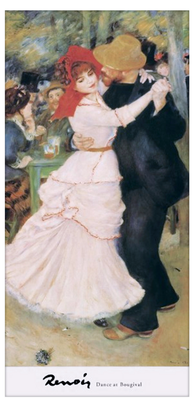 Poster Stampa-su-tela Danza a Bougival
