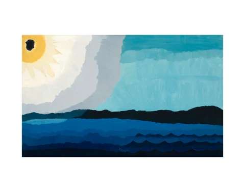 Arthur Dove Sun on the Lake