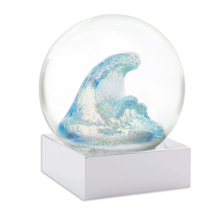 The Wave Snow Globe
