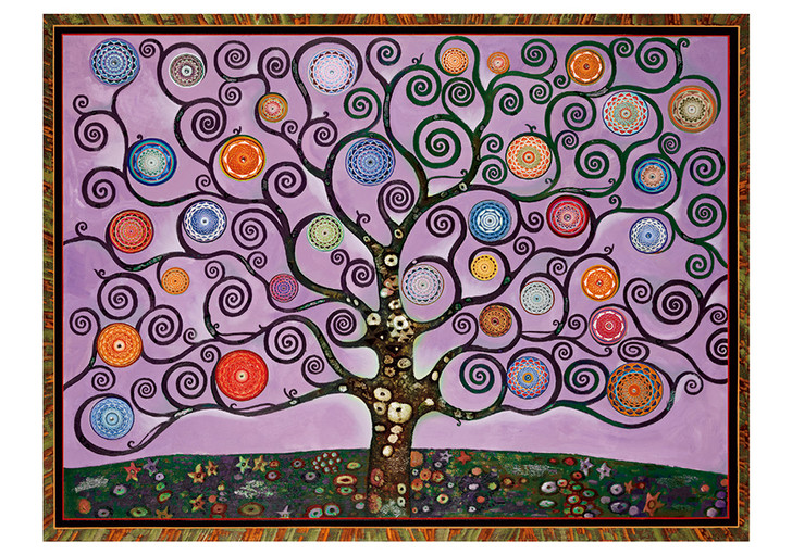 Mandala Trees Notecard Box