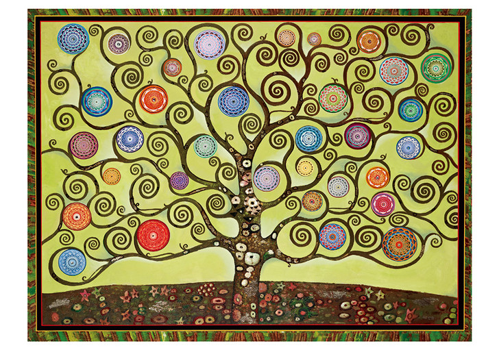 Mandala Trees Notecard Box