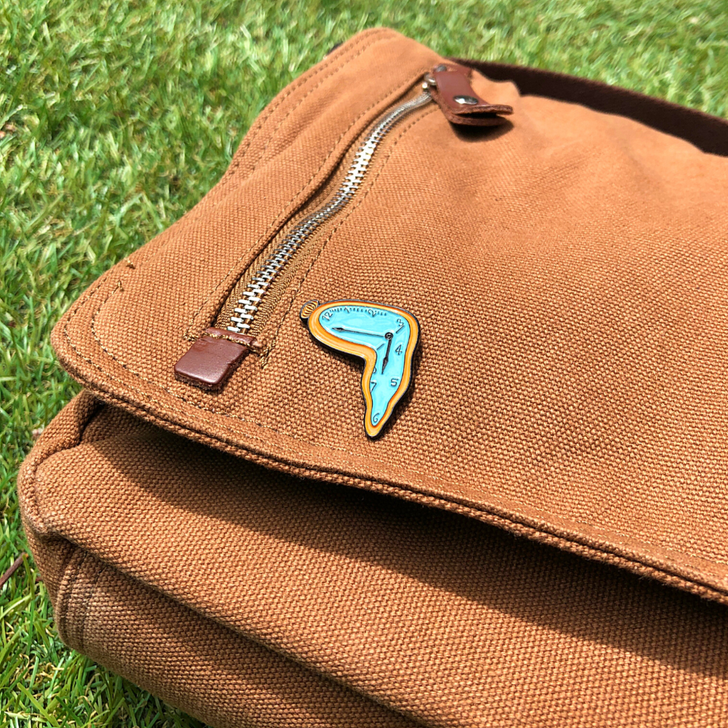 Dali "The Persistance of Memory"  Enamel Pin