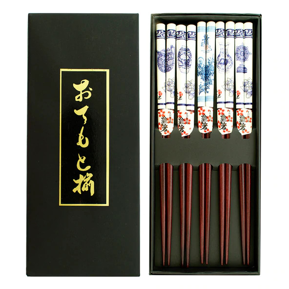 Blue & White Chopsticks Box