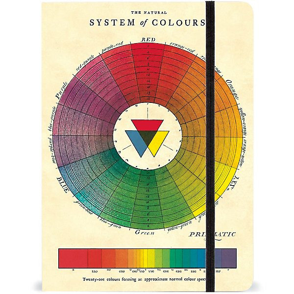 Color Wheel Large Notebook