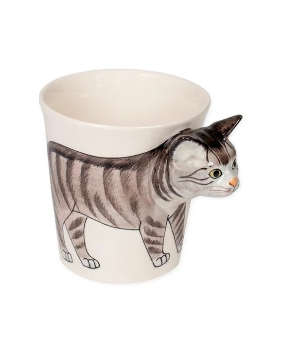 Grey Tabby Mug