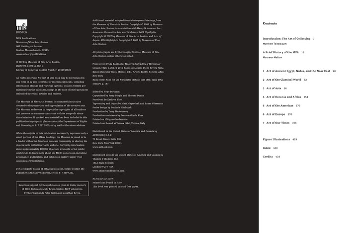 Museum of Fine Arts, Boston: A Guide to the Collections (English)
