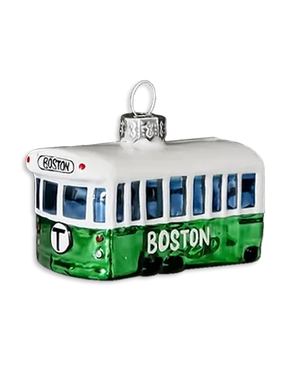 Green Line Holiday Ornament