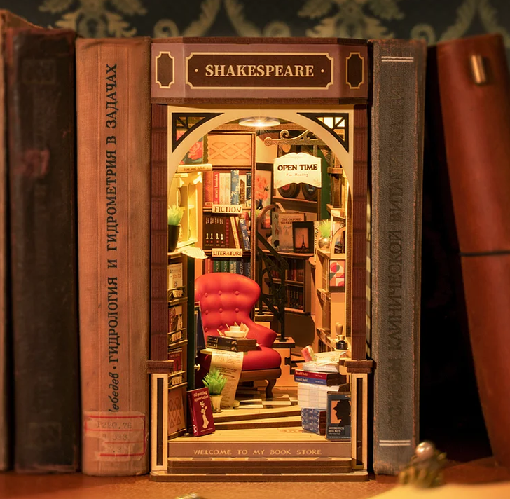 Miniature Houses-Shakespeare Bookstore