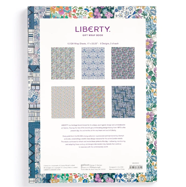 Liberty Giftwrap Book
