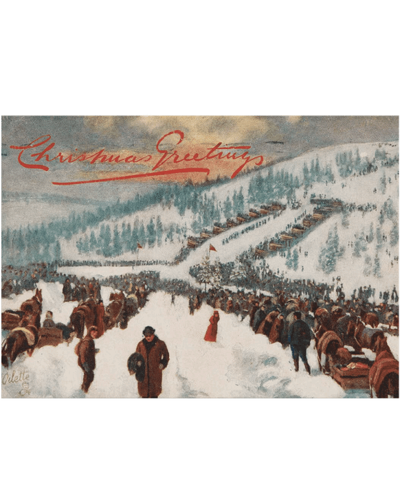 MFA A Ski Run Holiday Cards