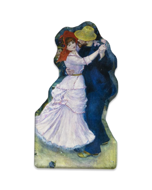 Renoir Dance at Bougival Diecut Acrylic Magnet