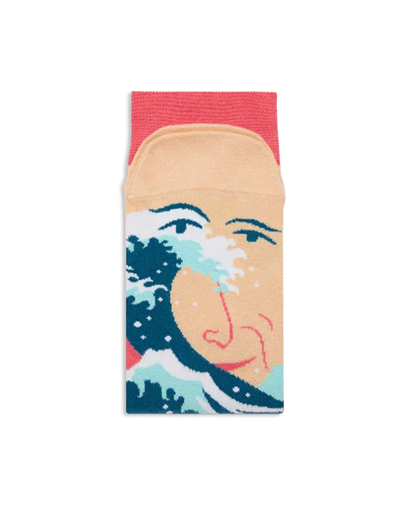 "Kutsushita Hokusai" Socks - Large