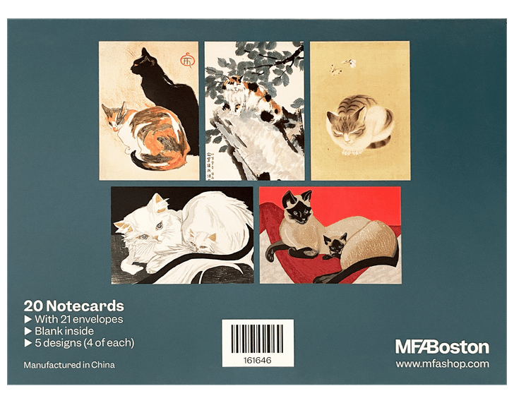 Museum Cats Notecard Wallet