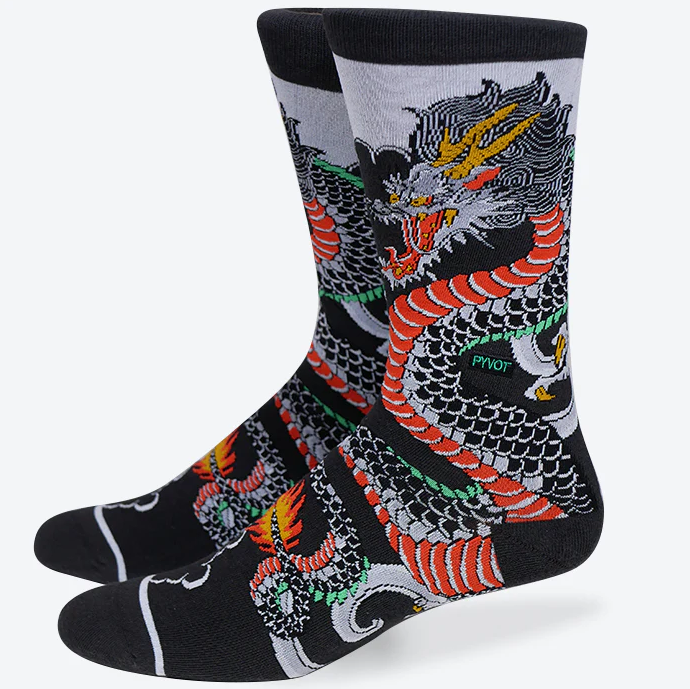 Dragon's Way Socks