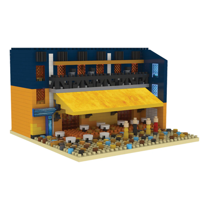 Van Gogh Cafe Terrace at Night Building Blocks