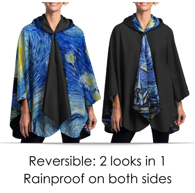 Van Gogh Starry Night Raincaper