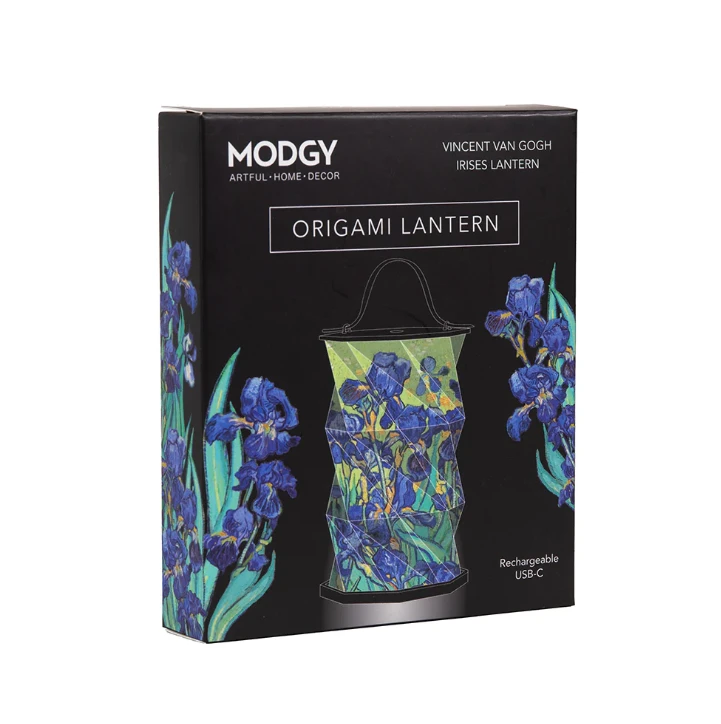 Van Gogh Irises Lantern