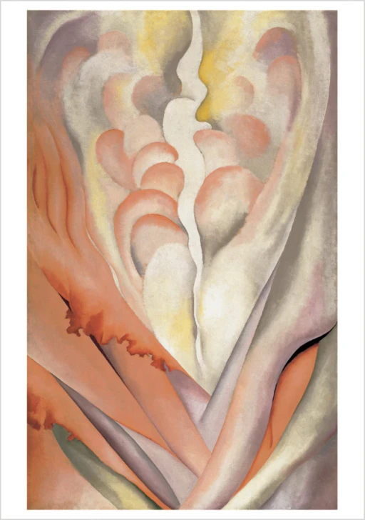 Georgia O'Keeffe Abstract Flowers Notecards