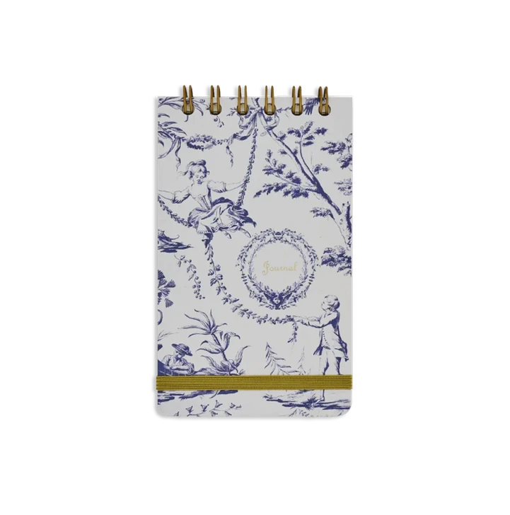 La Balancoire Toile Pocket Wire-O Notebook