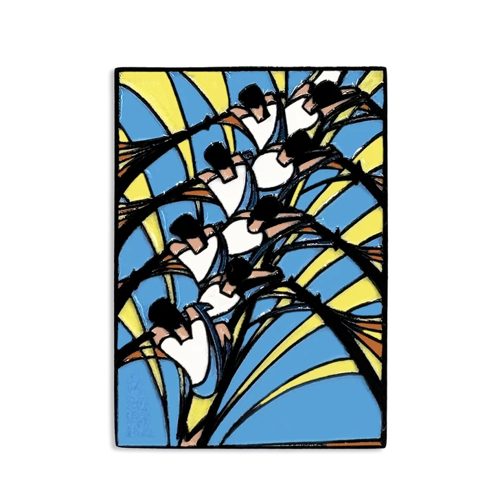 The Eight Enamel Pin