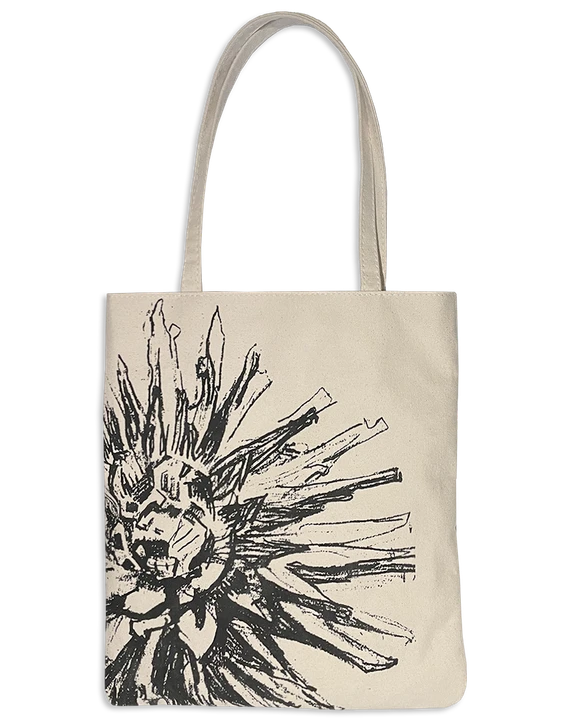 Study of a Dahlia Canvas Tote Bag