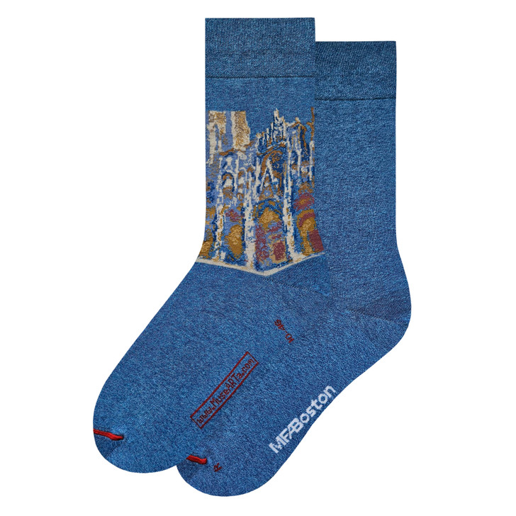 MFA Monet Rouen Cathedral Men's Socks