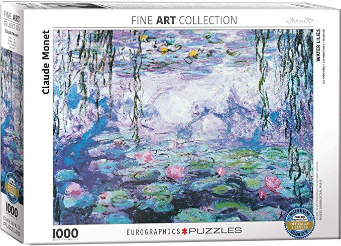 Claude Monet, Waterlilies IV Puzzle - 1000 Pieces