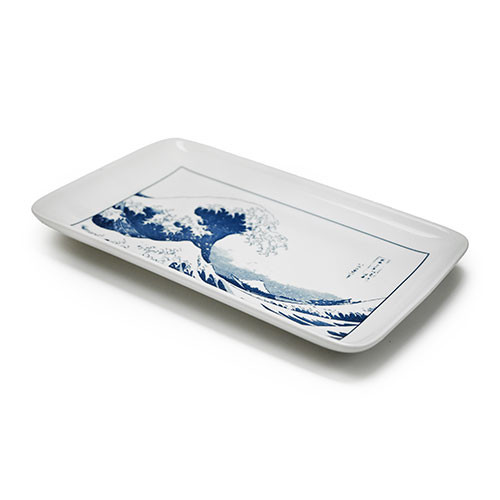 Great Wave Rectangle Plate