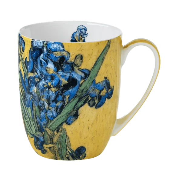 Van Gogh Irises Latte Mug