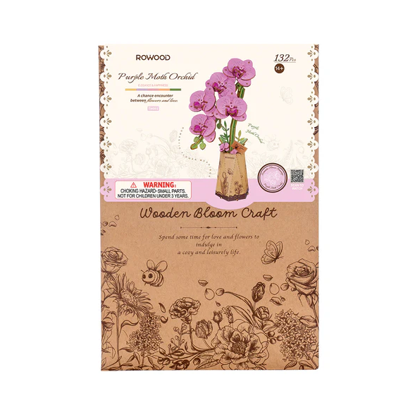 Purple Moth Orchid Kit