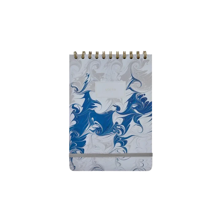 Marble Surf Wire-O Notebook