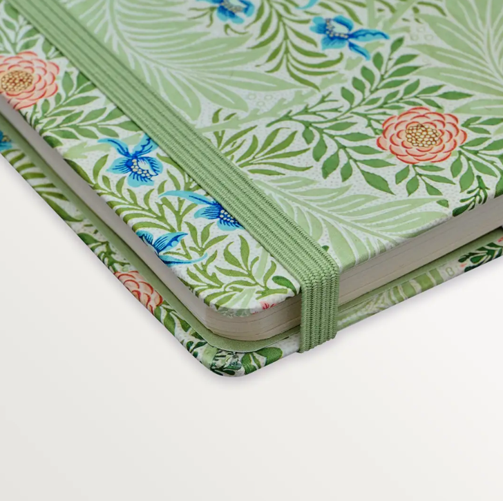 Morris Leaves Small Wire-O Notebook