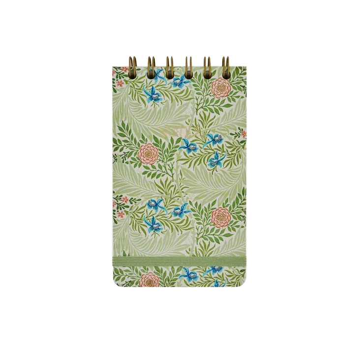 Morris Leaves Small Wire-O Notebook