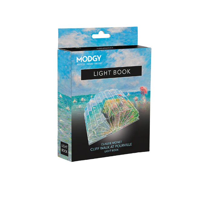 Monet Cliff Walk at Pourville Light Book