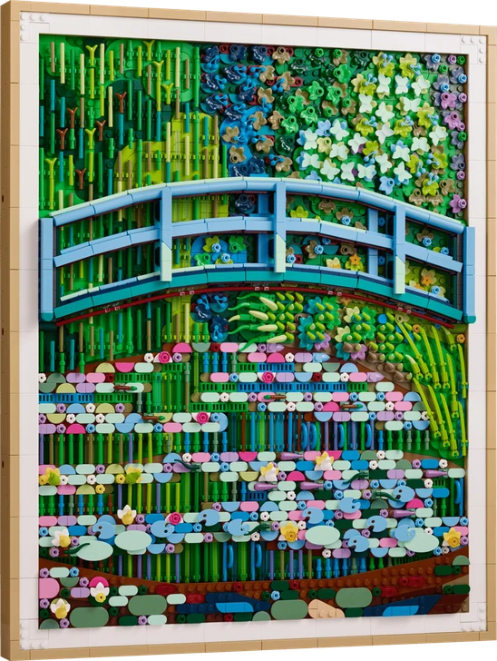 LEGO® Monet Bridge Over a Pond of Water Lilies