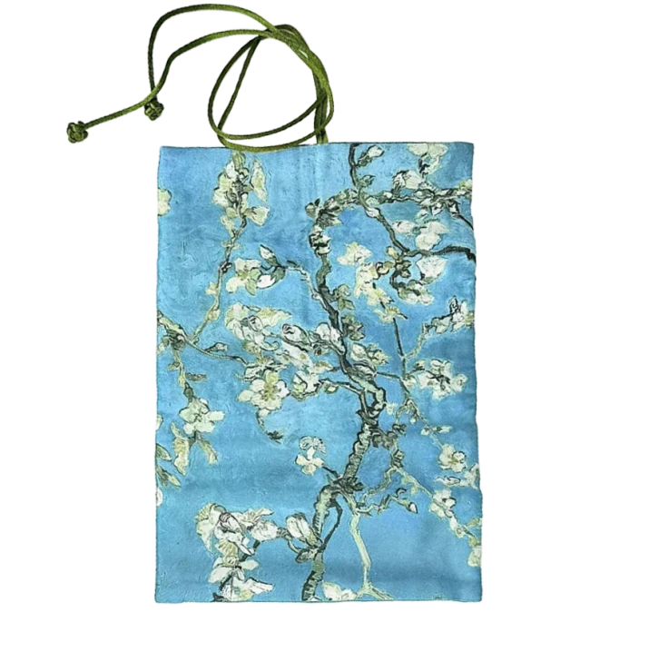Van Gogh's Almond Blossoms Inspired Jewelry Roll
