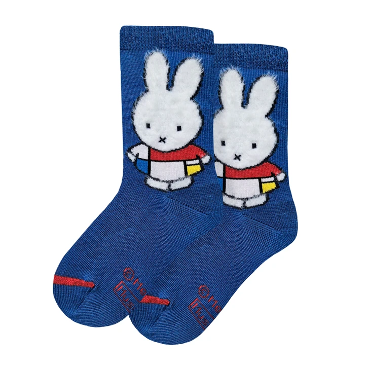 Miffy Mondrian's Composition- Kid's Socks